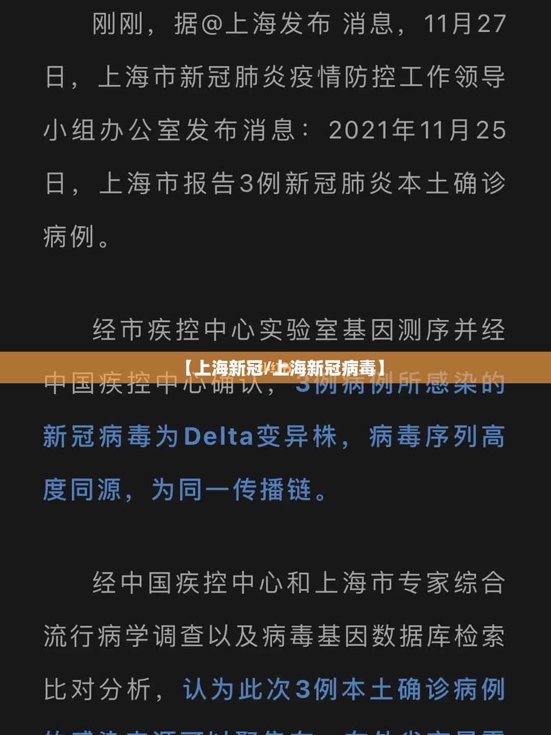 【上海新冠/上海新冠病毒】