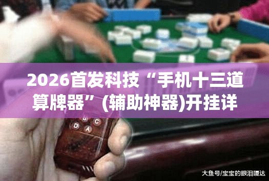 2026首发科技“手机十三道算牌器”(辅助神器)开挂详细教程