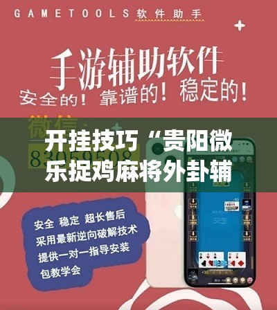 开挂技巧“贵阳微乐捉鸡麻将外卦辅助软件下载	”(免费)开挂辅助教学(最新辅助开挂教程)