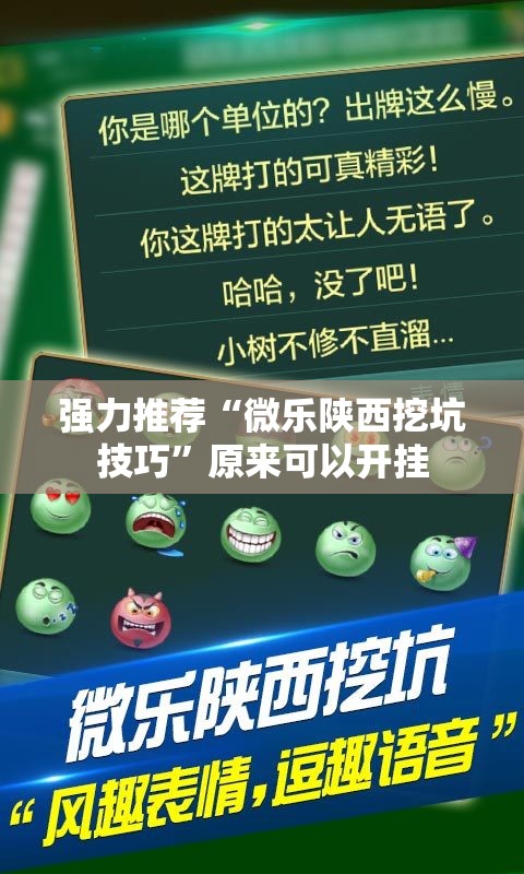 强力推荐“微乐陕西挖坑技巧	”原来可以开挂