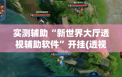 实测辅助“新世界大厅透视辅助软件”开挂(透视)辅助教程