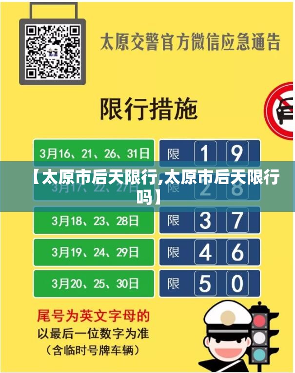 【太原市后天限行,太原市后天限行吗】