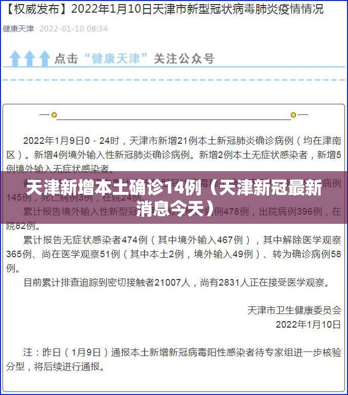 天津新增本土确诊14例（天津新冠最新消息今天）