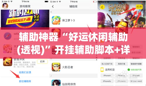 辅助神器“好运休闲辅助(透视)”开挂辅助脚本+详细开挂安装教程