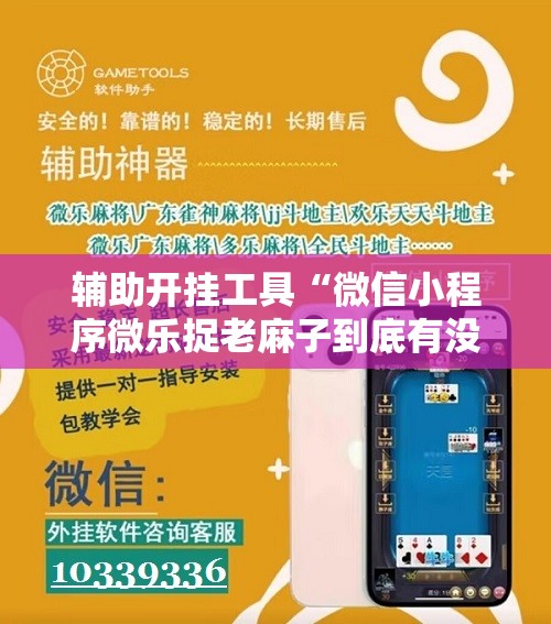 辅助开挂工具“微信小程序微乐捉老麻子到底有没有挂”开挂辅助脚本+详细开挂安装教程