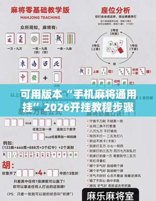 可用版本“手机麻将通用挂	”2026开挂教程步骤