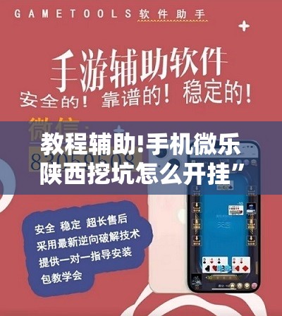 教程辅助!手机微乐陕西挖坑怎么开挂”开挂详细教程