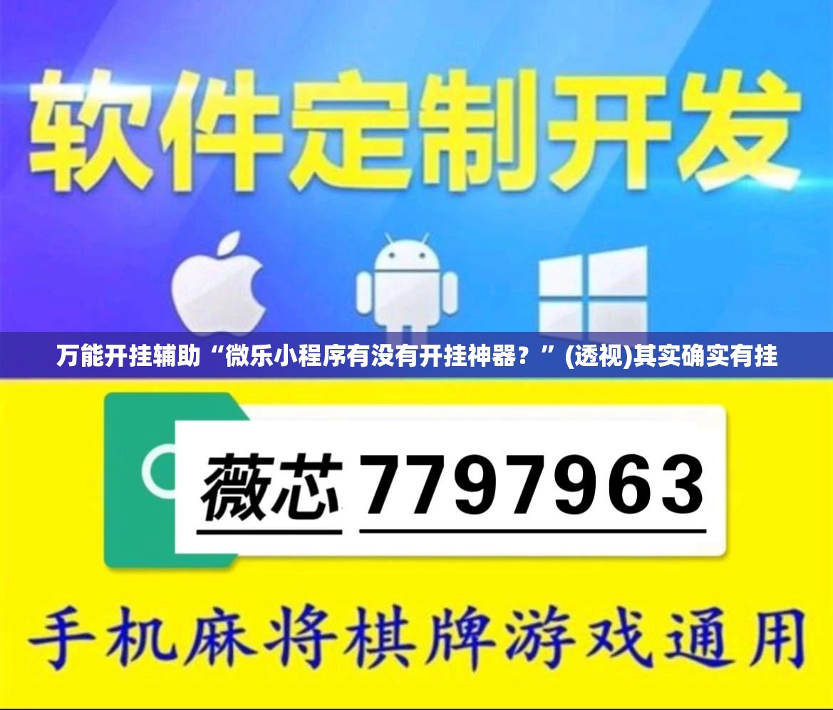 万能开挂辅助“微乐小程序有没有开挂神器？	”(透视)其实确实有挂