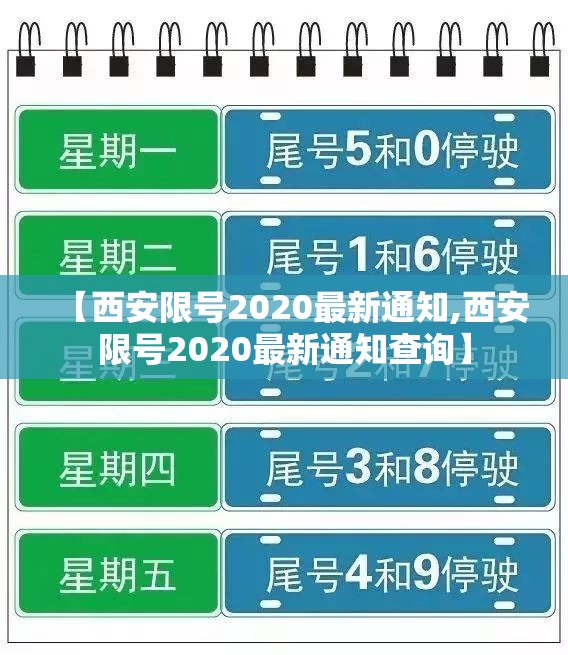 【西安限号2020最新通知,西安限号2020最新通知查询】