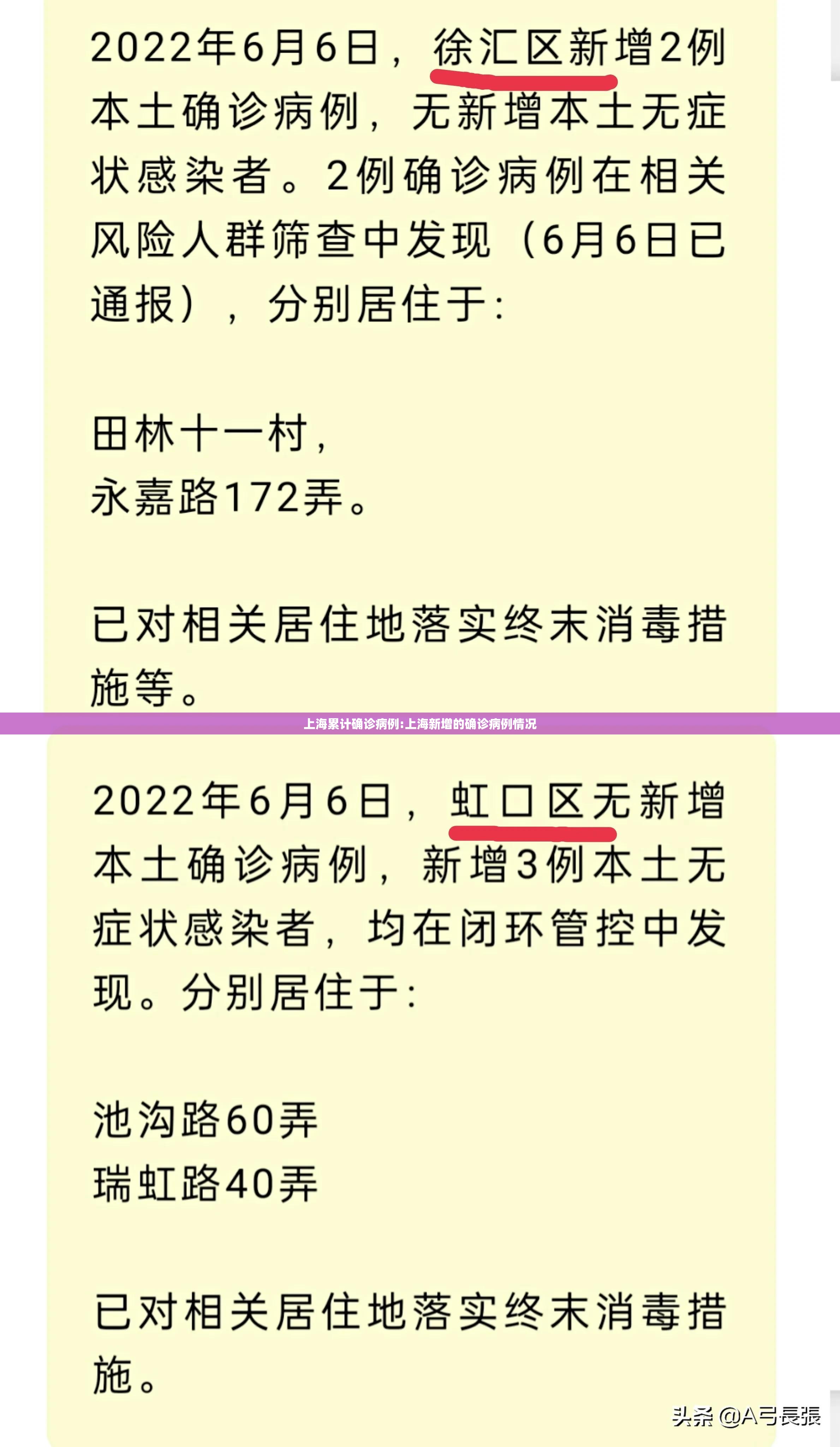 上海累计确诊病例:上海新增的确诊病例情况