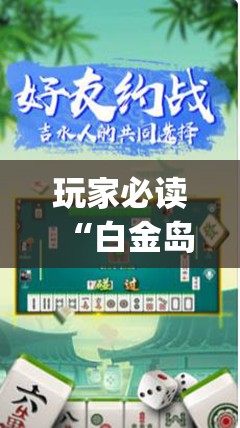 玩家必读“白金岛长沙麻将必赢”(辅助神器)开挂详细教程