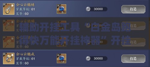 辅助开挂工具“白金岛跑得快万能开挂神器	”开挂(透视)最新辅助详细