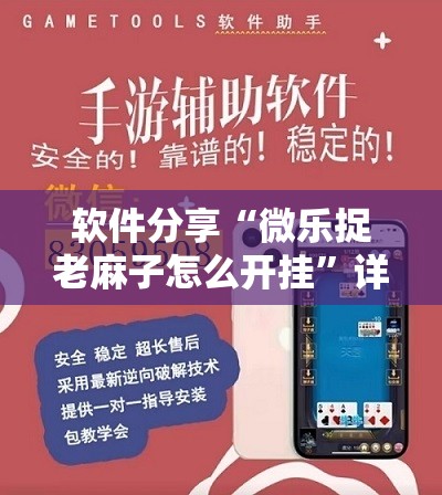 软件分享“微乐捉老麻子怎么开挂	”详细外挂透视辅助软件教程