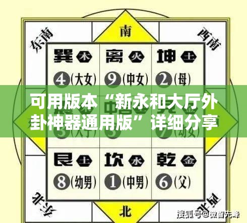 可用版本“新永和大厅外卦神器通用版”详细分享装挂步骤