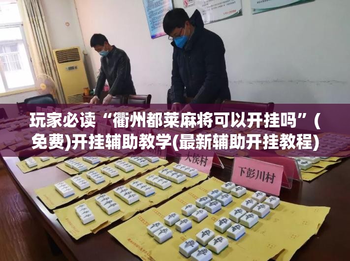 玩家必读“衢州都莱麻将可以开挂吗”(免费)开挂辅助教学(最新辅助开挂教程)