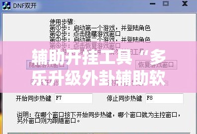 辅助开挂工具“多乐升级外卦辅助软件下载”详细分享装挂步骤