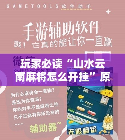 玩家必读“山水云南麻将怎么开挂”原来可以开挂
