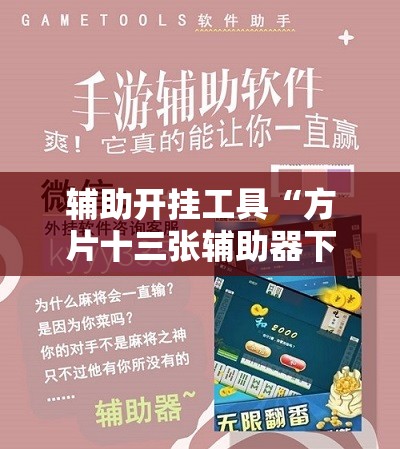 辅助开挂工具“方片十三张辅助器下载	”2026开挂教程步骤