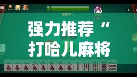 强力推荐“打哈儿麻将万能开挂器”原来可以开挂