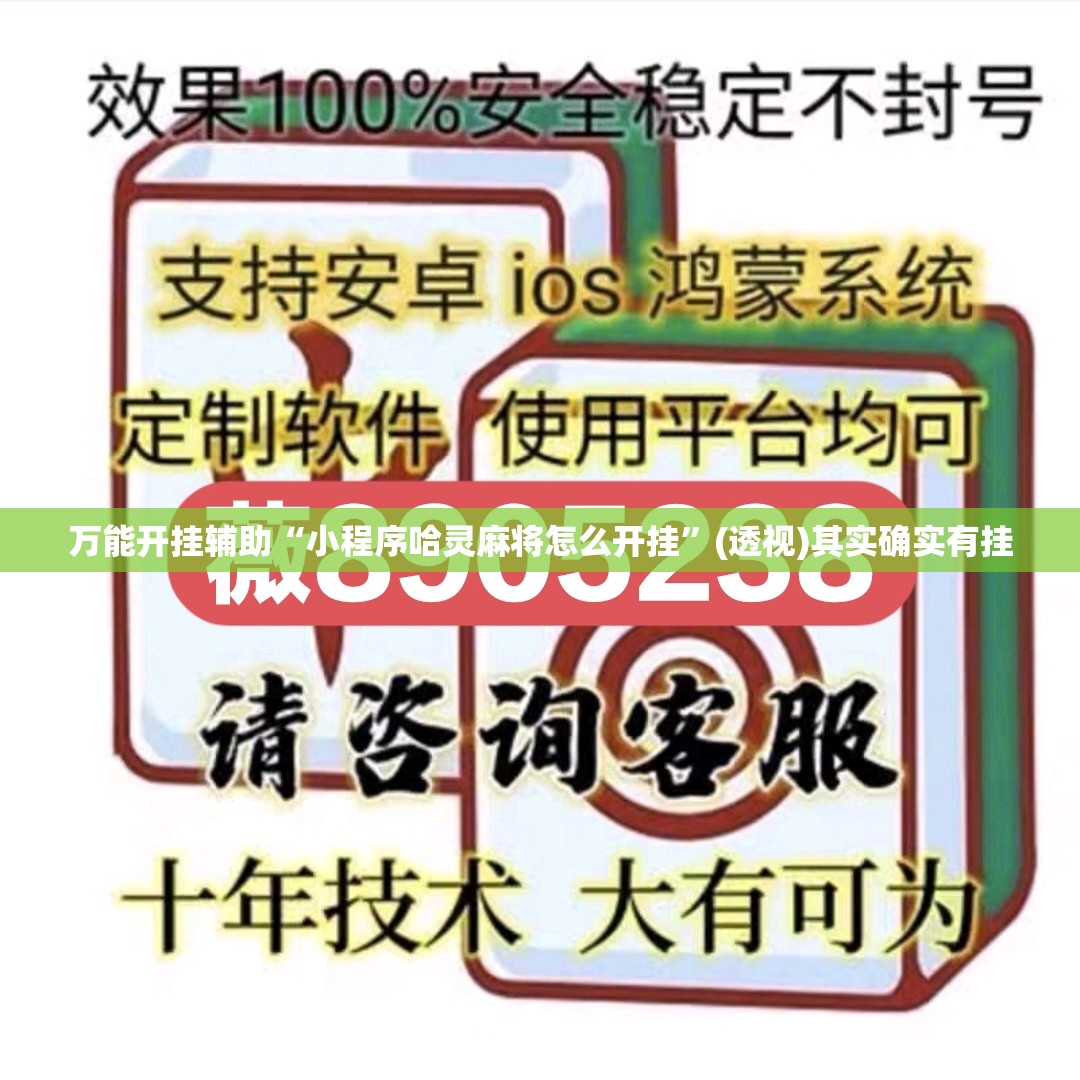 万能开挂辅助“小程序哈灵麻将怎么开挂”(透视)其实确实有挂
