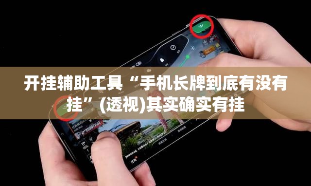 开挂辅助工具“手机长牌到底有没有挂	”(透视)其实确实有挂