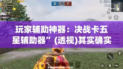 玩家辅助神器：决战卡五星辅助器”(透视)其实确实有挂