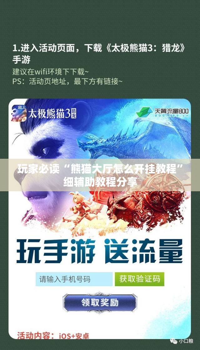 玩家必读“熊猫大厅怎么开挂教程”细辅助教程分享