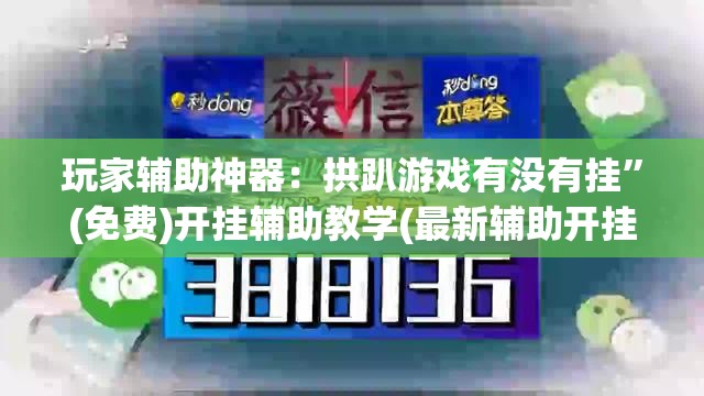 玩家辅助神器：拱趴游戏有没有挂”(免费)开挂辅助教学(最新辅助开挂教程)