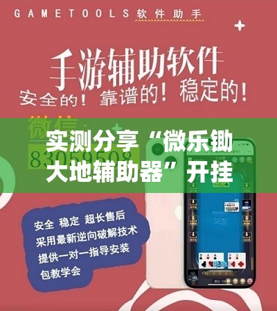 实测分享“微乐锄大地辅助器	”开挂(透视)辅助神器