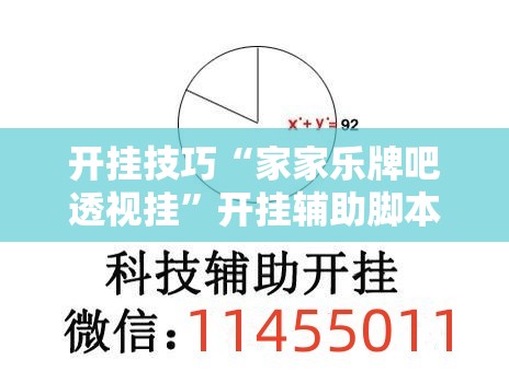 开挂技巧“家家乐牌吧透视挂”开挂辅助脚本+详细开挂安装教程