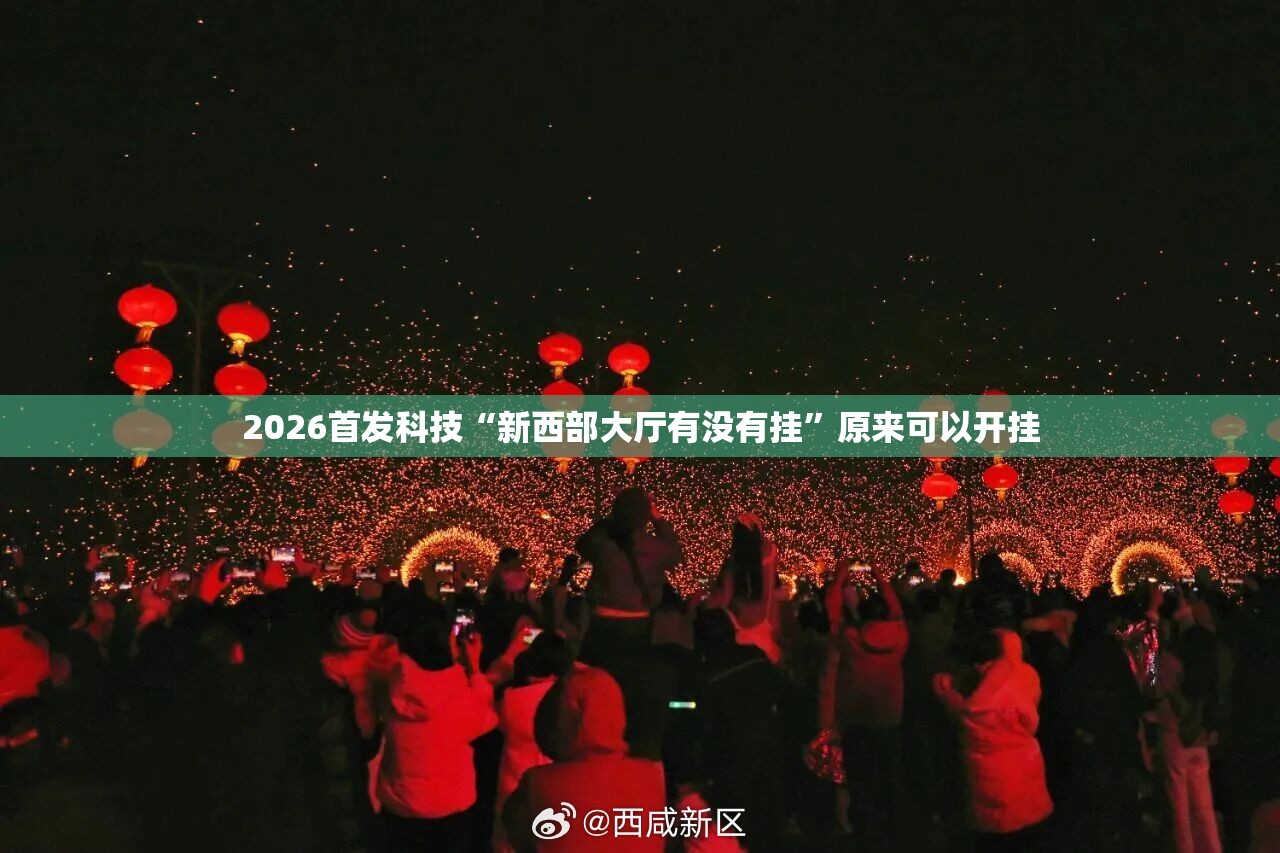 2026首发科技“新西部大厅有没有挂	”原来可以开挂