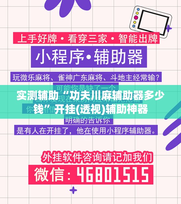 实测辅助“功夫川麻辅助器多少钱”开挂(透视)辅助神器