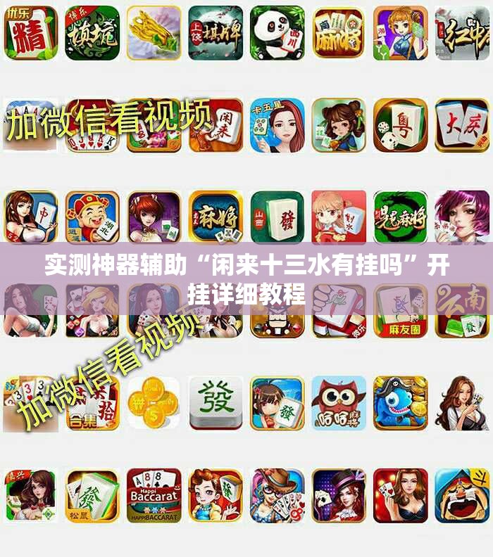实测神器辅助“闲来十三水有挂吗	”开挂详细教程