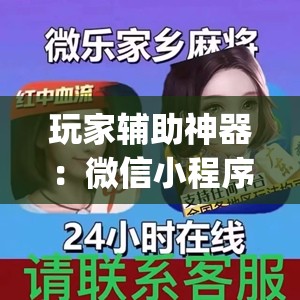 玩家辅助神器：微信小程序微乐麻将开挂方法(透视)	”开挂辅助脚本+详细开挂安装教程