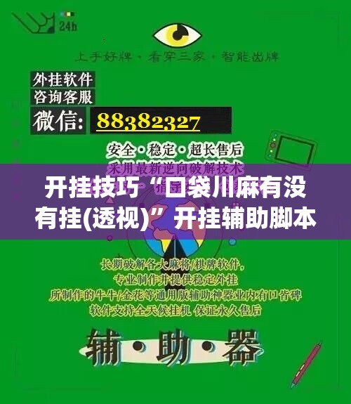 开挂技巧“口袋川麻有没有挂(透视)	”开挂辅助脚本+详细开挂安装教程