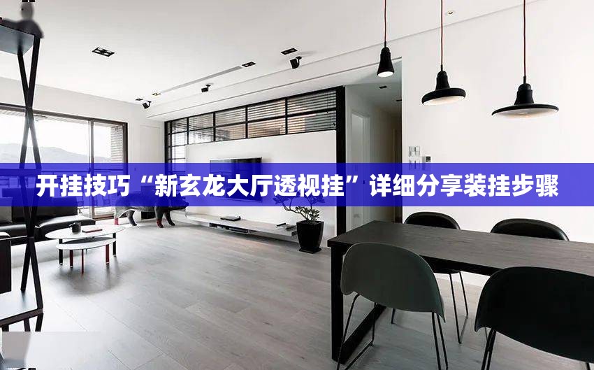开挂技巧“新玄龙大厅透视挂”详细分享装挂步骤