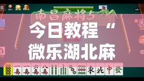 今日教程“微乐湖北麻将万能开挂器”2026开挂教程步骤