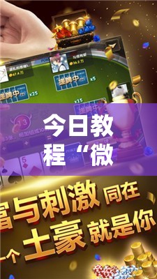 今日教程“微乐湖北麻将万能开挂器”2026开挂教程步骤