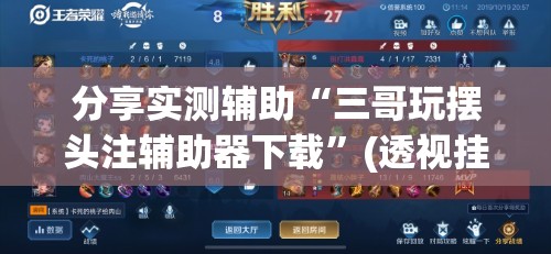 分享实测辅助“三哥玩摆头注辅助器下载	”(透视挂)辅助下载教程