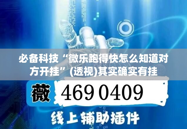 必备科技“微乐跑得快怎么知道对方开挂”(透视)其实确实有挂