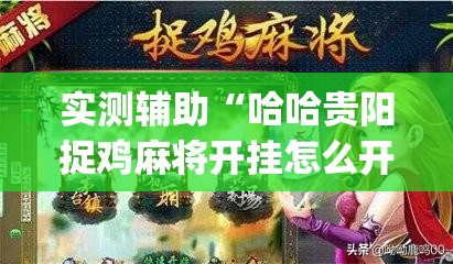 实测辅助“哈哈贵阳捉鸡麻将开挂怎么开”开挂(透视)辅助教程