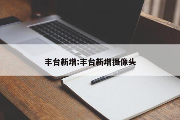 丰台新增:丰台新增摄像头