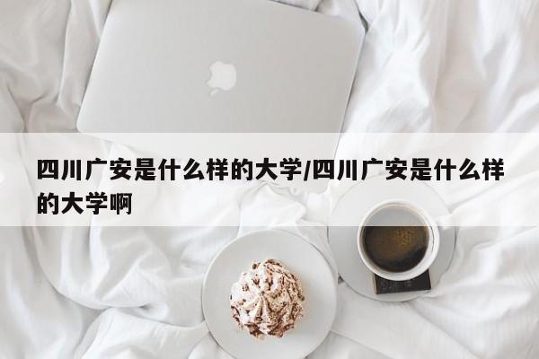 四川广安是什么样的大学/四川广安是什么样的大学啊