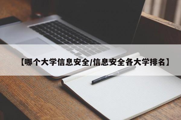【哪个大学信息安全/信息安全各大学排名】