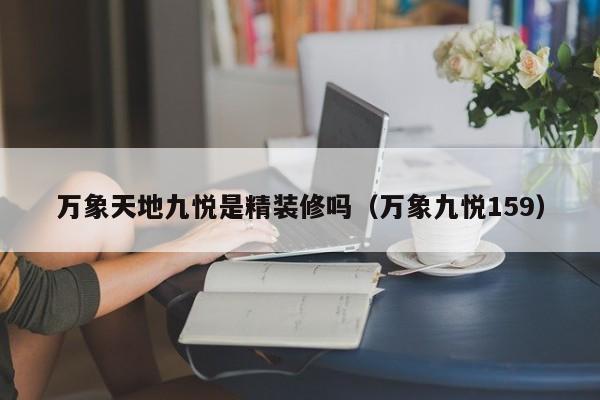 万象天地九悦是精装修吗(万象九悦159)